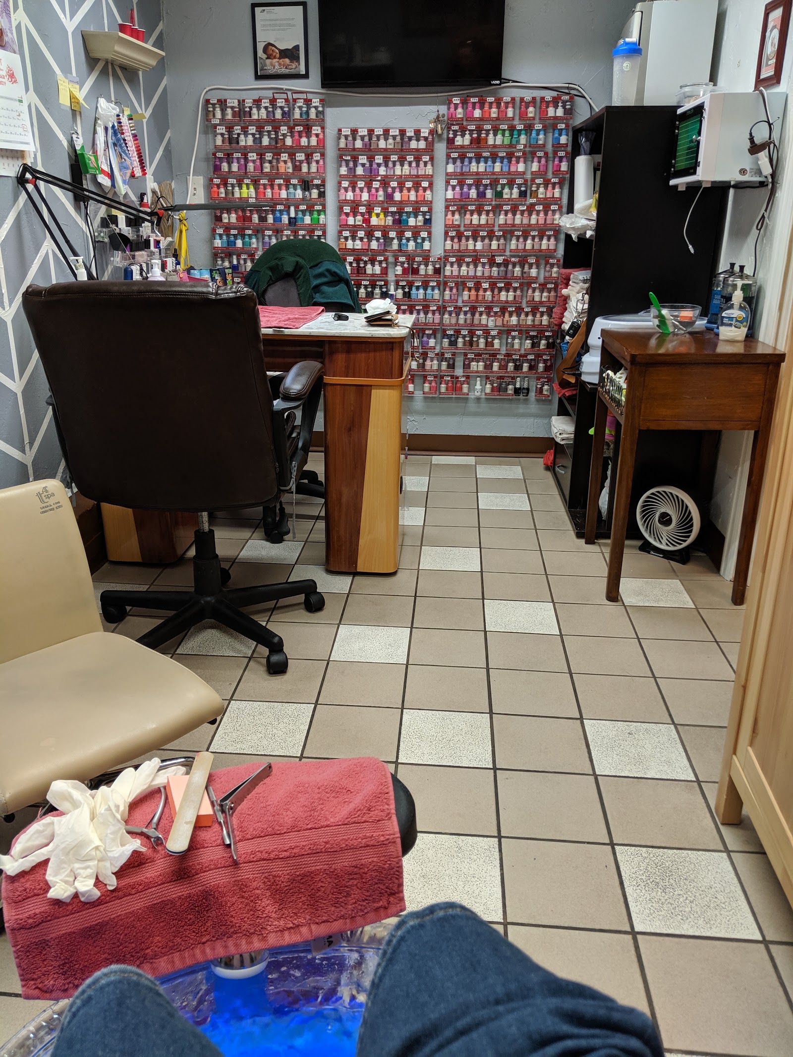 Vanity Box Salon & Spa nail work in Palmer Lake, Colorado